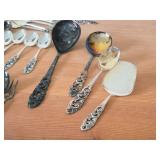 Lot of (52 Piece) 1122-grams (total) Sterling Silver Flatware Set - Grande Baroque by Wallace