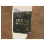 Lot of (4) 9" 290-grams (total) Dinner Knives - Francis I by Reed & Barton Sterling Silver Handle / Silverplated Blade