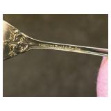 Lot of (4) 95-grams (total) Sterling Silver Forks - Lemon / Hors d