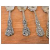 Lot of (6) 5 1/4" 168-grams (total) Sterling Silver Ice Cream Forks - Francis I by Reed & Barton