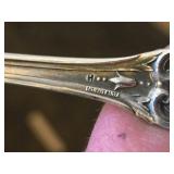 Lot of (4) 7 1/4" 241-grams (total) Sterling Silver Dessert / Soup Spoons - Francis I by Reed & Barton (oval)