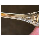 Lot of (4) 7 1/4" 240-grams (total) Sterling Silver Dessert / Soup Spoons - Francis I by Reed & Barton (oval)