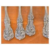 Lot of (4) 5-7/8" 150-grams (total) Sterling Silver Teaspoons - Francis I by Reed & Barton