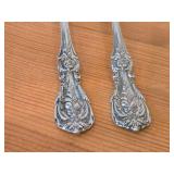 Lot of (2) 5-7/8" 77-grams (total) Sterling Silver Teaspoons - Francis I by Reed & Barton
