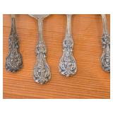Lot of (4) 5-7/8" 167-grams (total) Sterling Silver Cream Soup Spoons - Francis I by Reed & Barton