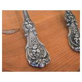 8-3/8" 282-grams (total) Sterling Silver (2) Serving Spoons and (1) Pierced Tablespoon - Francis I by Reed & Barton