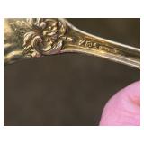 144-grams (total) Sterling Silver (2) Sugar Shell Spoons and (2) Pierced Bonbon Spoons - Francis I by Reed & Barton