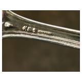 226-grams (total) Sterling Silver Pierced Tomato Server and Salad Serving Spoon - Francis I by Reed & Barton