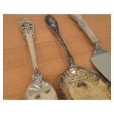 308-grams (total) Sterling Silver Grande Baroque Spoon 9", Grande Baroque Cake / Pie Server, Berry / Casserole Spoon 9" by Wallace