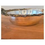 2267-grams Silverplated Chafing Dish with Wood Handle by Sheridan Taunton Silversmith Ltd.