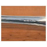 Lot of (3) 386-grams (total) Silverplated Flatware - Vintage (Italy) Cake Server, FB Rogers Pizza Cutter, FB Rogers Pasta Server