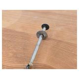 Lot of (3) 138-grams (total) Tongs - Silverplated Swedish Mechanical Tong, Silverplated Sheffield England Serving Tong, Stainless Steel Endurance Small Tong