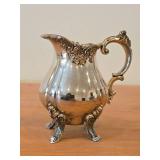 282-grams Silverplated Creamer - Baroque by Wallace #234