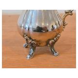 282-grams Silverplated Creamer - Baroque by Wallace #234