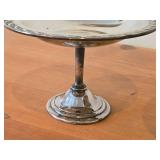 Lot of (2) 744-grams (total) Silverplated Candy Dish - Spring Flower by W.M. Rogers & Son 4 3/4" x 7 1/4"