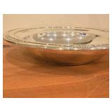 230-grams Sterling Silver Serving Bowl - Courtship by International 1 3/4" x 10"