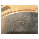 230-grams Sterling Silver Serving Bowl - Courtship by International 1 3/4" x 10"