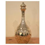 410-grams Sterling Silver Decanter by Esco 13" x 5"