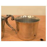 Lot of (2) 280-grams (total) Sterling Silver Baby Cup - Classic by Empire 2 1/2" x 3 1/2"