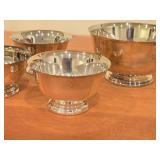 Lot of (4) 400-grams (total) Silverplated Bowls - Paul Revere by W.M. Rogers & Son