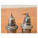 Lot of (1) 4 1/2" 77-grams (total) Sterling Silver Salt and Pepper Shaker Set of 2 by Gorham #758