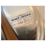 476-grams (total) Baldwin Silverplate Serving Tray 13-3/4"x5"x1-1/2", WMF-IKora (Germany) Silverplated Dish 9-1/4"x5"x1"