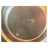 Vintage 984-grams Silverplated Tilting Gravy Bowl by Zinn with Warming Stand