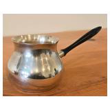 266-grams Silver Soldered Electro-plated Nickel  Brandy Warmer by EBM&S
