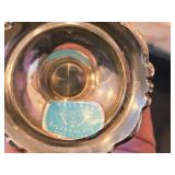 980-grams (total) (2) Baroque by Wallace Silverplated Goblets 6-1/4" 1940