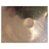 Lot of (2) 5-3/8" 330-grams (total) Silverplated Pedestal Candleholders by UMOS (Spain)