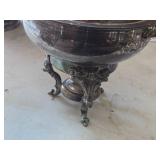 Silverplated Chafing Dish with Lid 11" x 10"