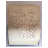 Wisconsin Blue Book - Capitol Building & Senate District Maps (Blue Cloth)