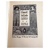 Faust by Goethe - Harry Clarke Illustrations - Harrap English Limited Edition No. 709