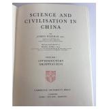 Science and Civilisation in China Vol I Introductory Orientations Needham Cambridge UP