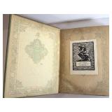 Rubaiyat of Omar Khayyam - Green Cloth Embossed Front, Ornate Endpapers