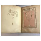 Rubaiyat of Omar Khayyam - Green Cloth Embossed Front, Ornate Endpapers