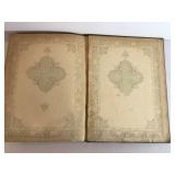 Rubaiyat of Omar Khayyam - Green Cloth Embossed Front, Ornate Endpapers