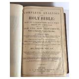Complete Analysis of the Holy Bible - How to Understand Holy Writ (1860) 2-Volume Leather Set