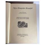 New Hampshire Beautiful - Wallace Nutting (1923) Green Cloth Hardcover