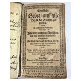 Christliche Gebet auff alle Tag in der Woche zu sprechen - 1655 Frankfurt