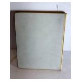 Vintage Green Hardcover Book with Ornate Harp & Floral Cover