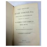 Henry Esmond / Barry Lyndon / Denis Duval - Thackeray 19th-Century Cloth-Bound Edition (Cassino, Boston)