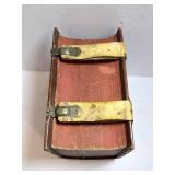 Evangelischer Herzens-Spiegel - Leather-Bound German Devotional with Brass Clasps