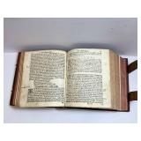 Evangelischer Herzens-Spiegel - Leather-Bound German Devotional with Brass Clasps