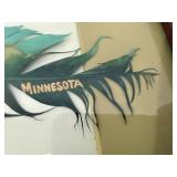 HAND PAINTED FEATHER