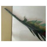 HAND PAINTED FEATHER