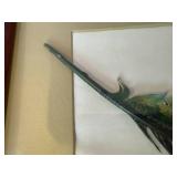 HAND PAINTED FEATHER