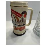 BLATZ, NFL AND OTHER BEER STEIN