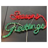 LIGHT UP SIGNS AND SANTA