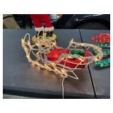 LIGHT UP SIGNS AND SANTA